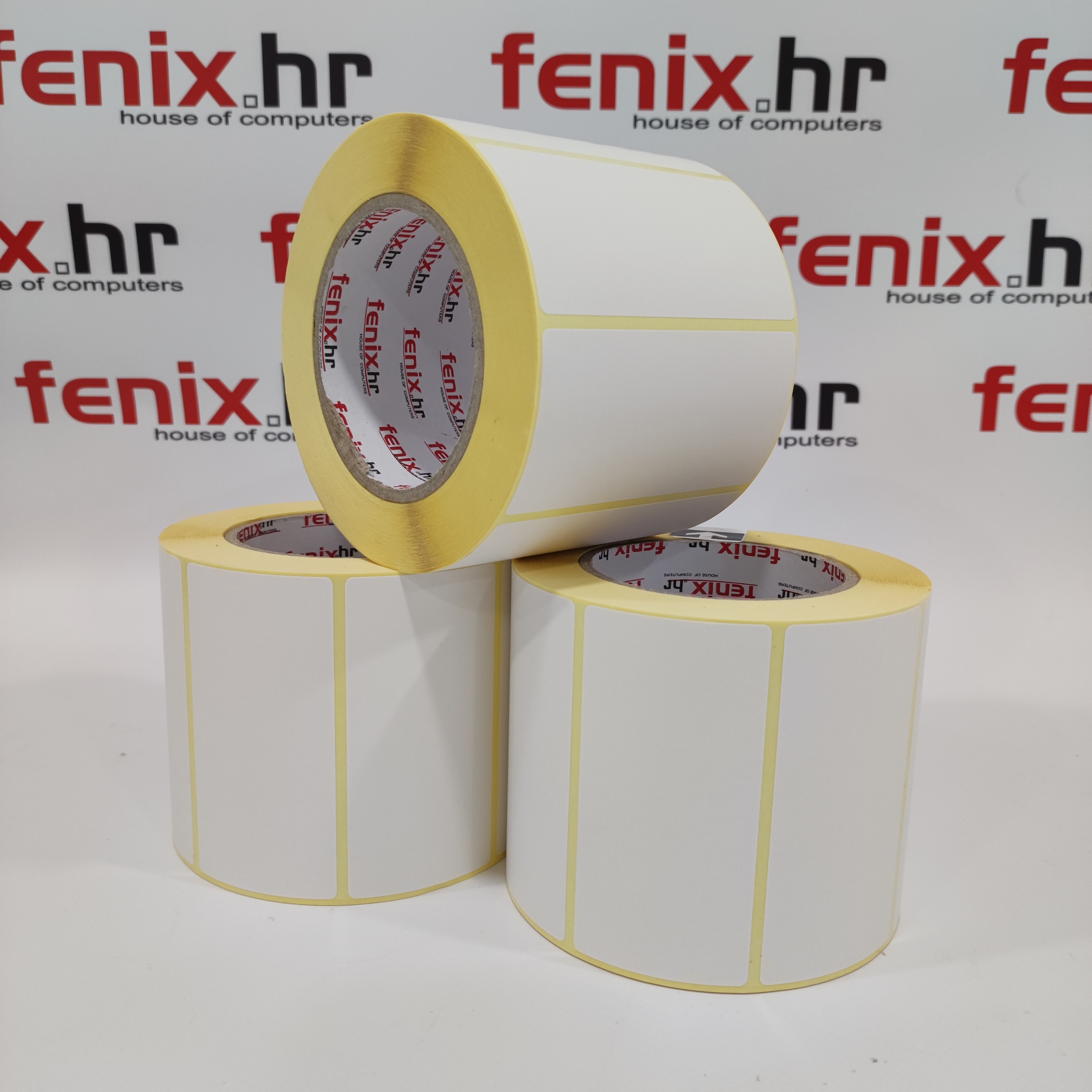 ETIKETE samoljepive 100 x 150 - 1000 kom rola, PPMAT, fi40