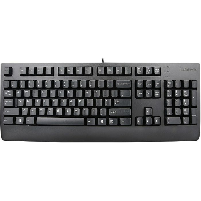 Tipkovnica Lenovo Preferred Pro II, žičana, crna