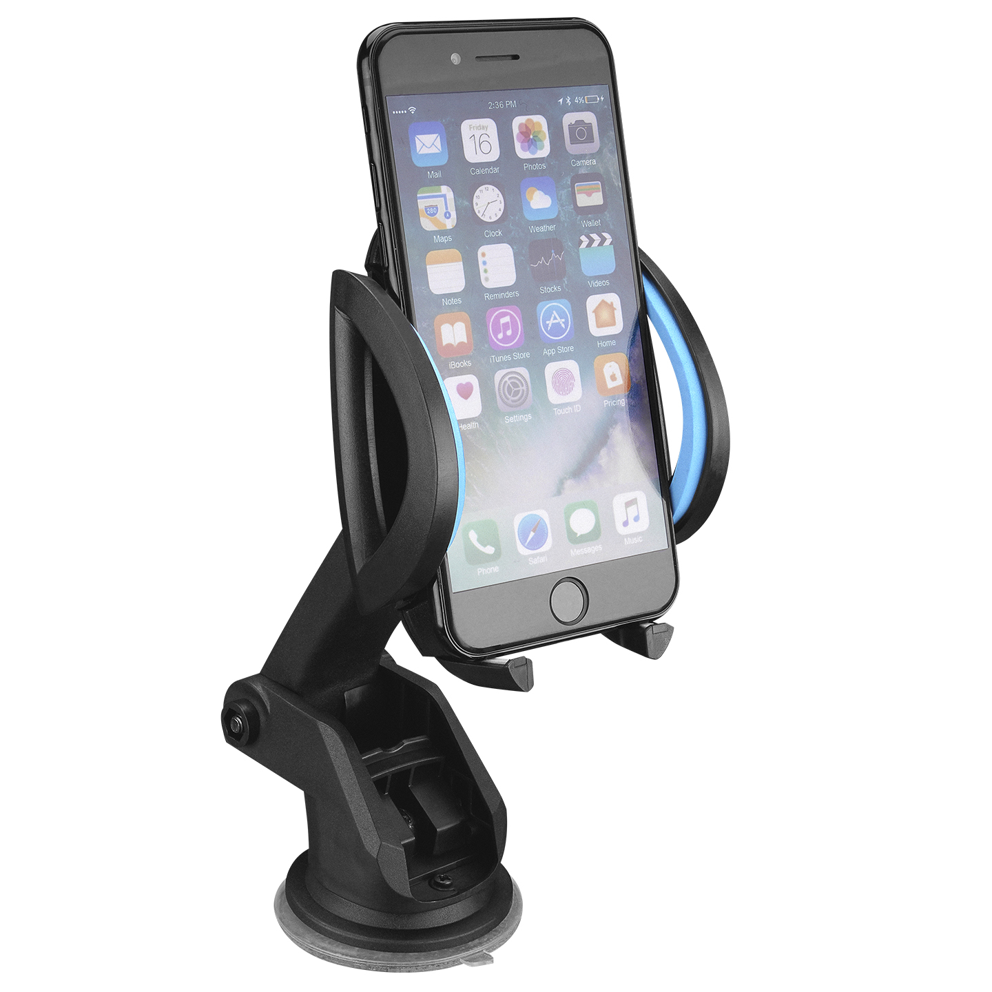 Oprema za Smartphone - Hytech HY-XH25 auto nosač, vakumski, crni