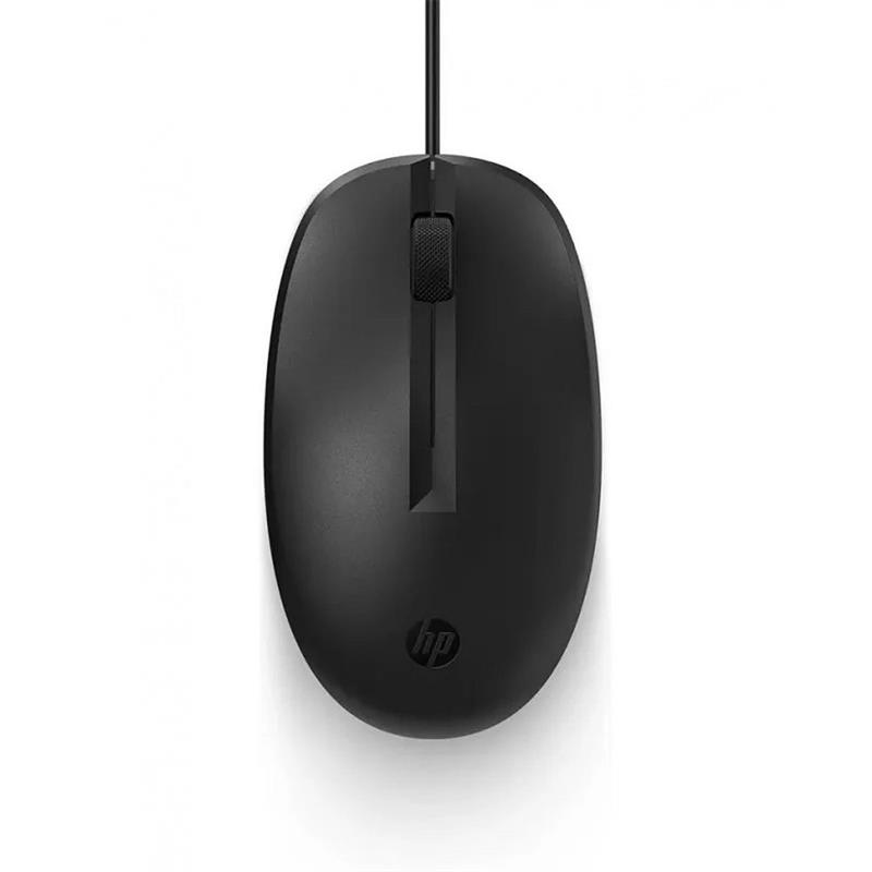 Miš HP 125 Wired USB, crni